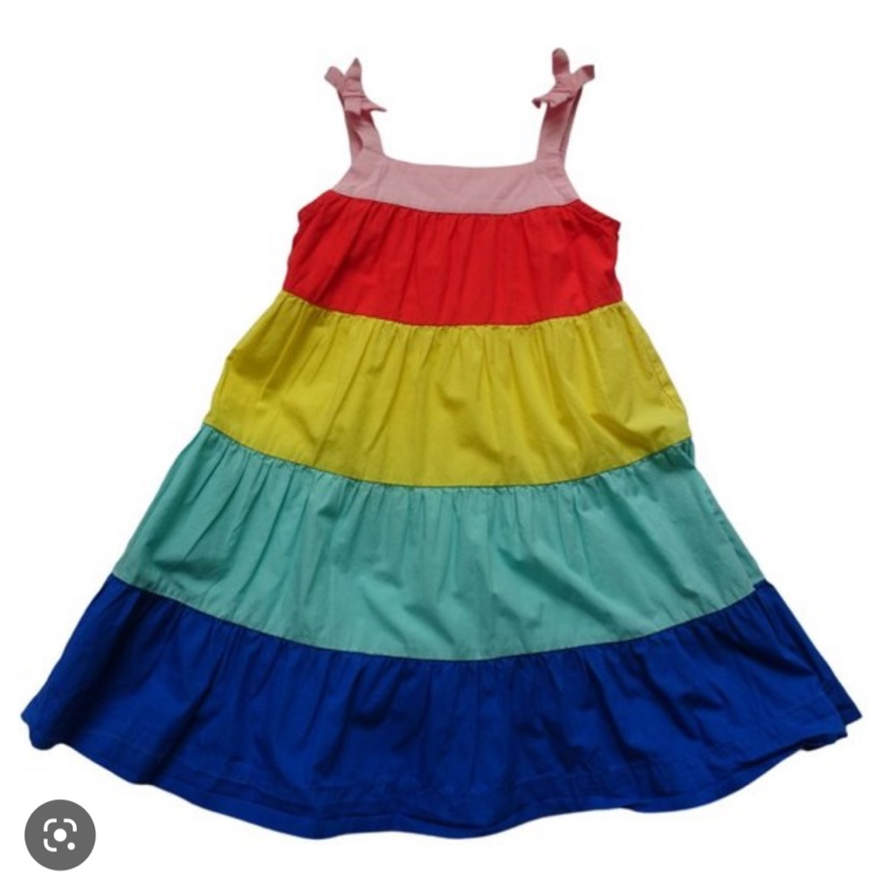 MAKE ME AN OFFER! 🤑 Hanna Andersson Bow tiered Twirl Dress 12/ 150